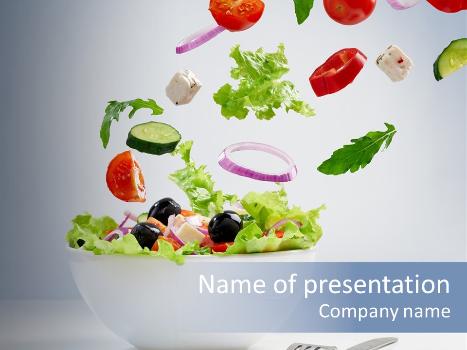 Tomato Nutritious Dish PowerPoint Template