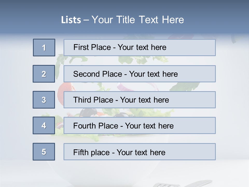 Tomato Nutritious Dish PowerPoint Template