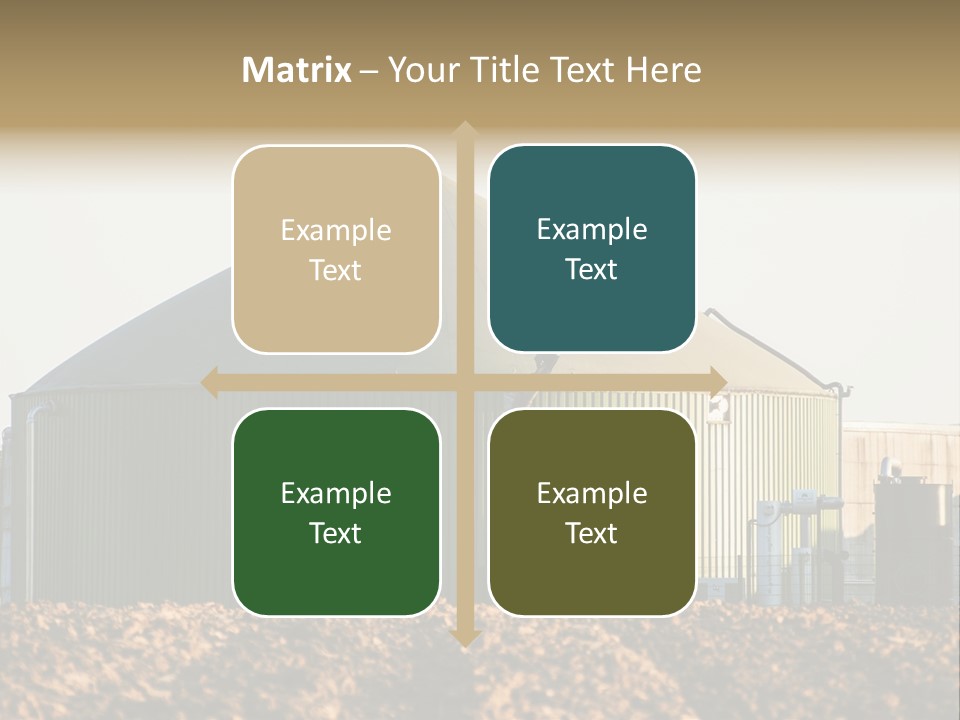 Biomass Renewable Sky PowerPoint Template