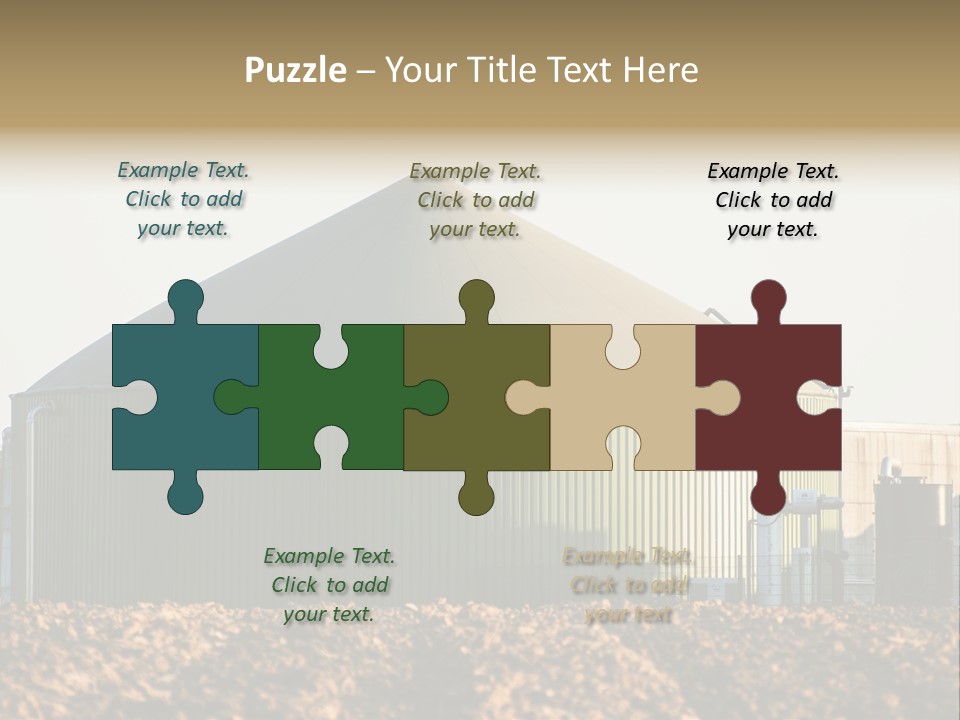 Biomass Renewable Sky PowerPoint Template