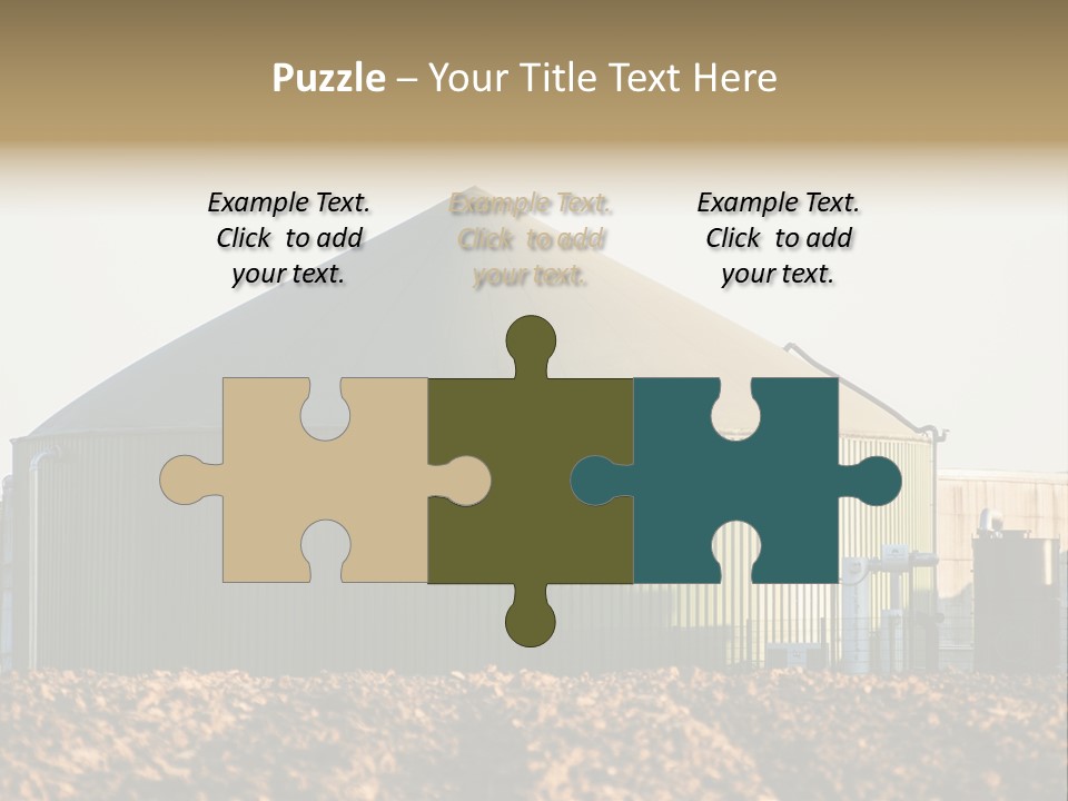 Biomass Renewable Sky PowerPoint Template