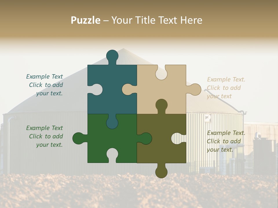 Biomass Renewable Sky PowerPoint Template