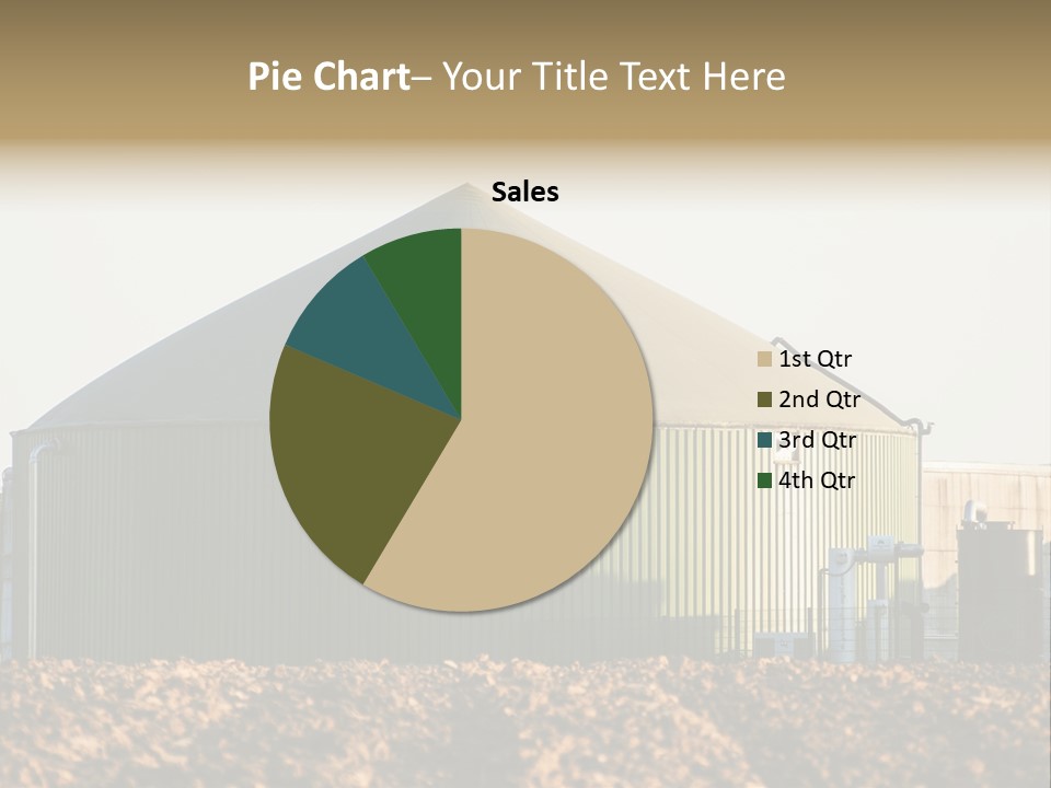 Biomass Renewable Sky PowerPoint Template