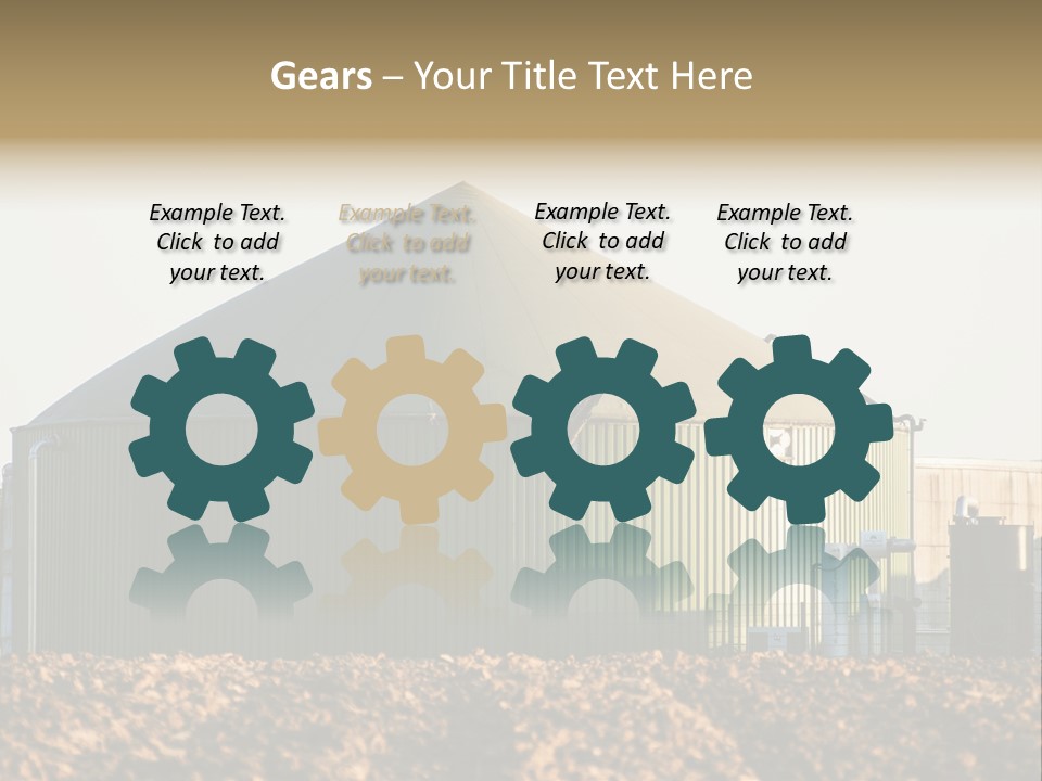 Biomass Renewable Sky PowerPoint Template