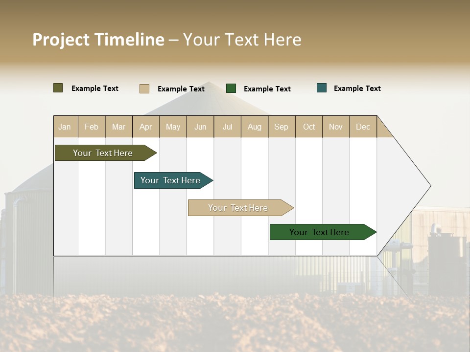 Biomass Renewable Sky PowerPoint Template