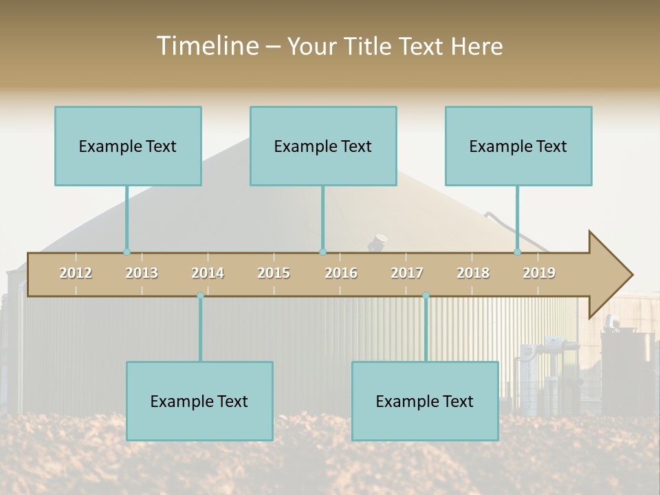 Biomass Renewable Sky PowerPoint Template