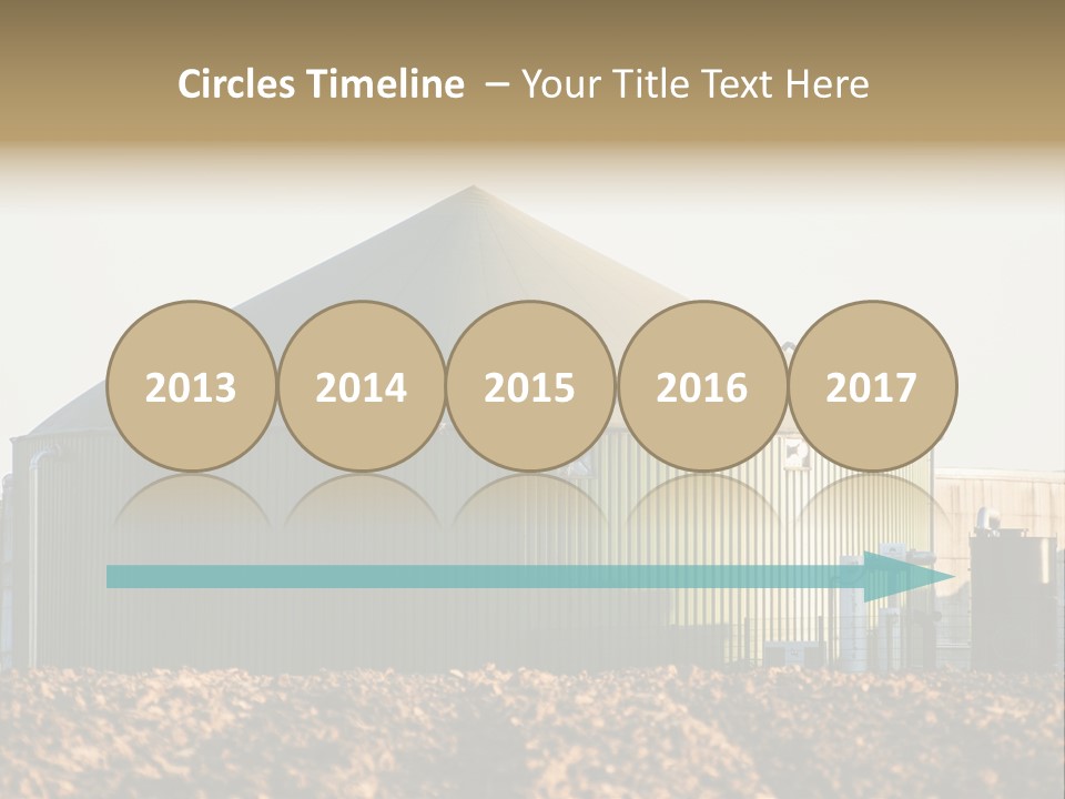 Biomass Renewable Sky PowerPoint Template