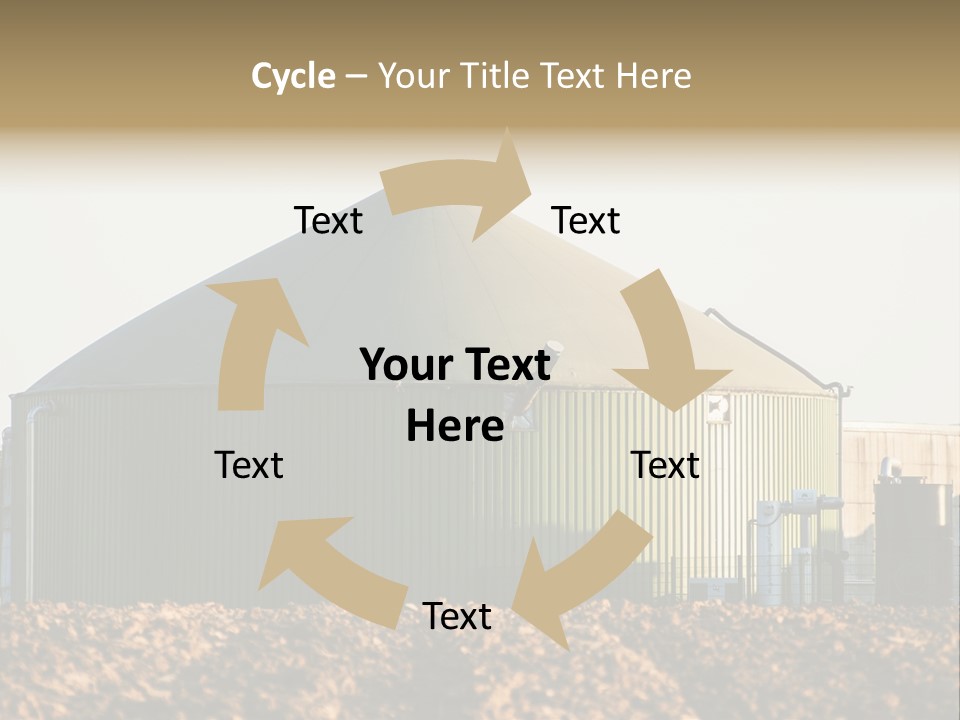 Biomass Renewable Sky PowerPoint Template