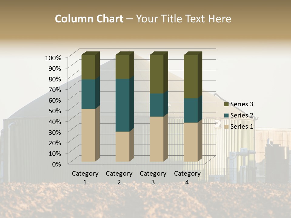 Biomass Renewable Sky PowerPoint Template