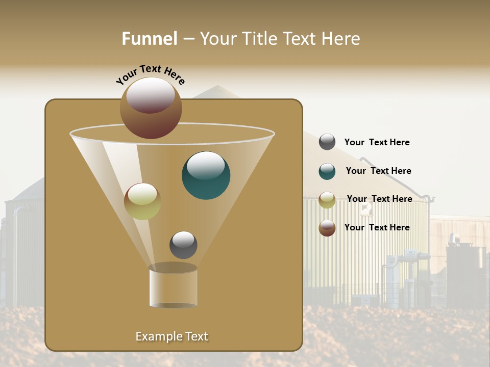 Biomass Renewable Sky PowerPoint Template