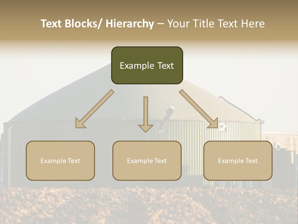 Biomass Renewable Sky PowerPoint Template
