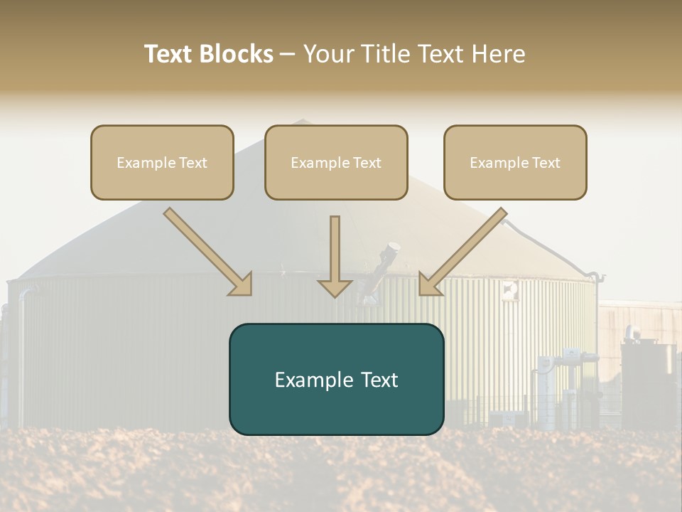 Biomass Renewable Sky PowerPoint Template