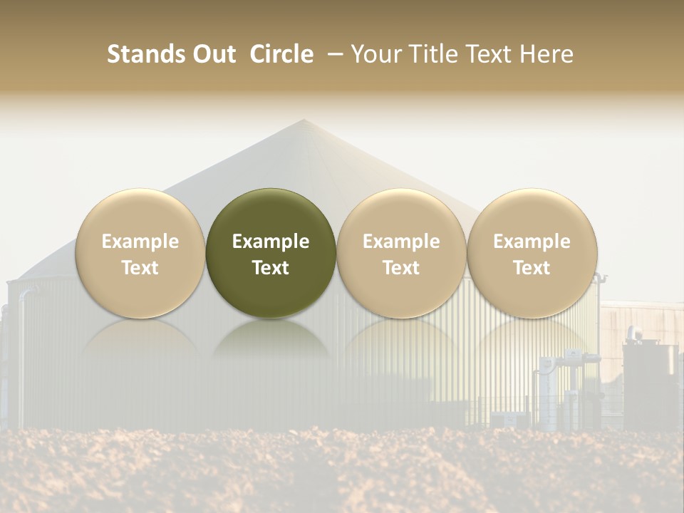 Biomass Renewable Sky PowerPoint Template