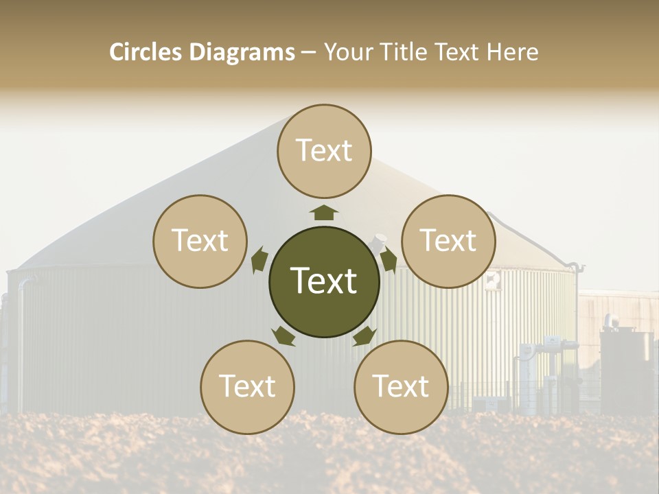 Biomass Renewable Sky PowerPoint Template