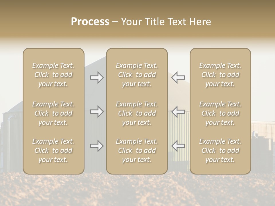 Biomass Renewable Sky PowerPoint Template