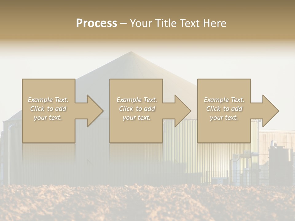 Biomass Renewable Sky PowerPoint Template