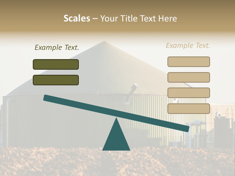 Biomass Renewable Sky PowerPoint Template