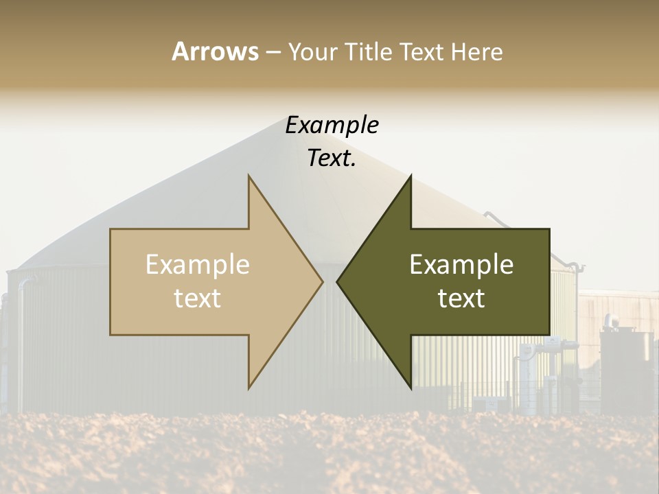 Biomass Renewable Sky PowerPoint Template