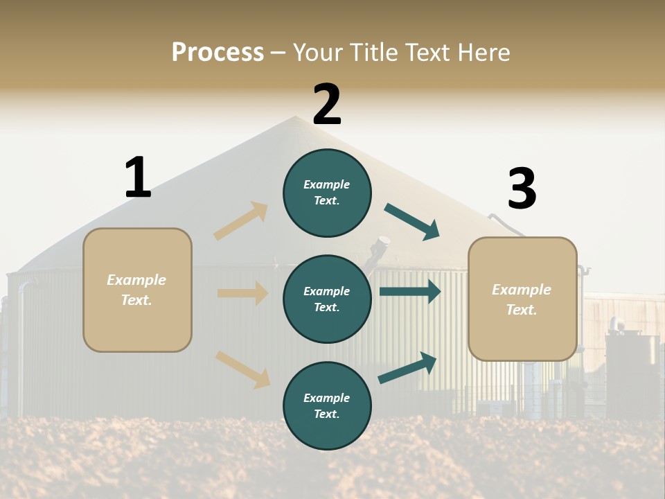 Biomass Renewable Sky PowerPoint Template
