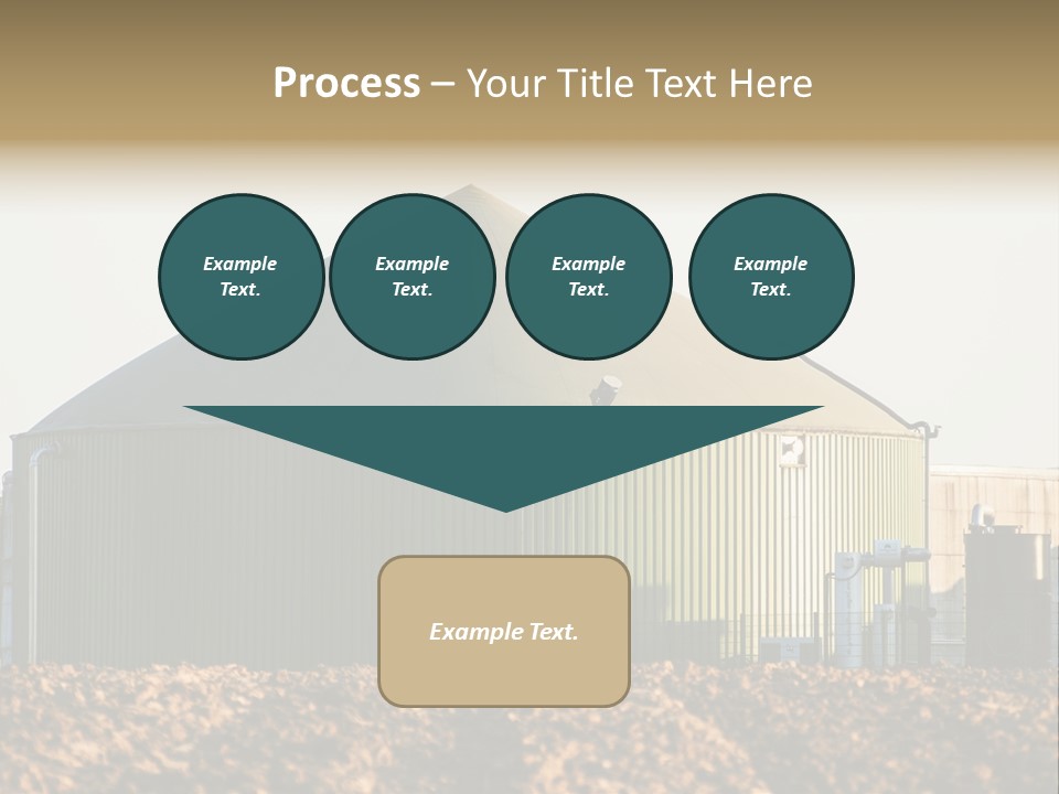 Biomass Renewable Sky PowerPoint Template
