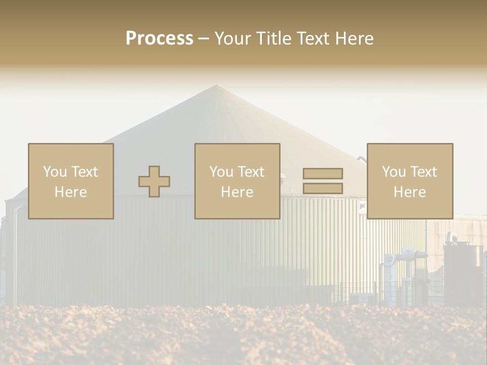 Biomass Renewable Sky PowerPoint Template