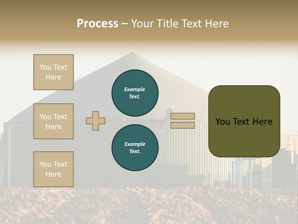 Biomass Renewable Sky PowerPoint Template