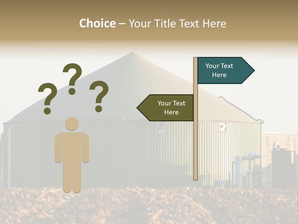 Biomass Renewable Sky PowerPoint Template