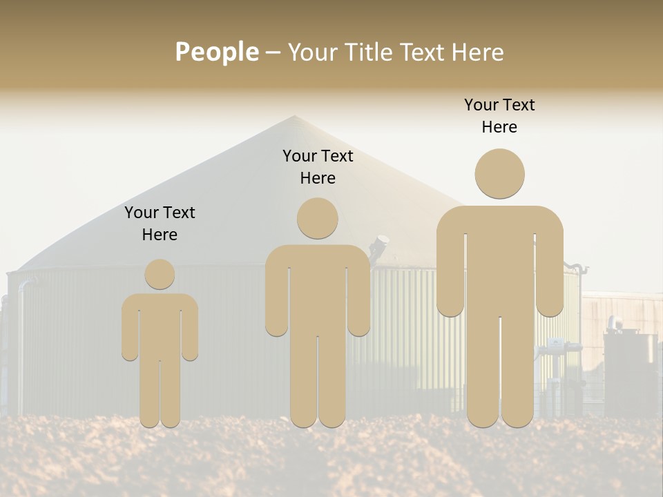 Biomass Renewable Sky PowerPoint Template