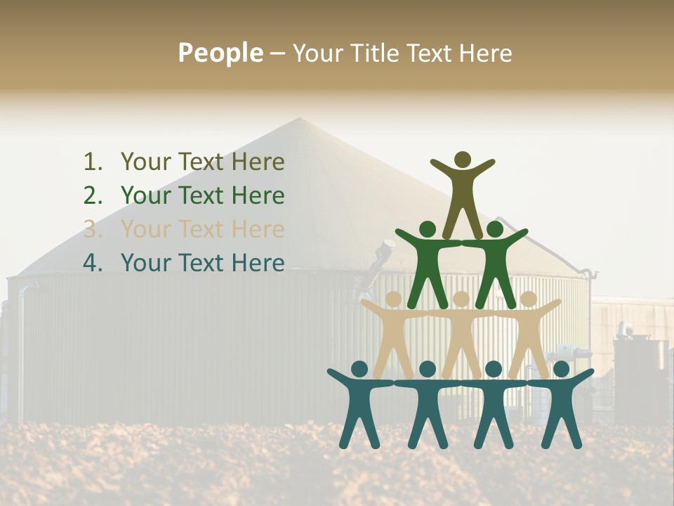 Biomass Renewable Sky PowerPoint Template