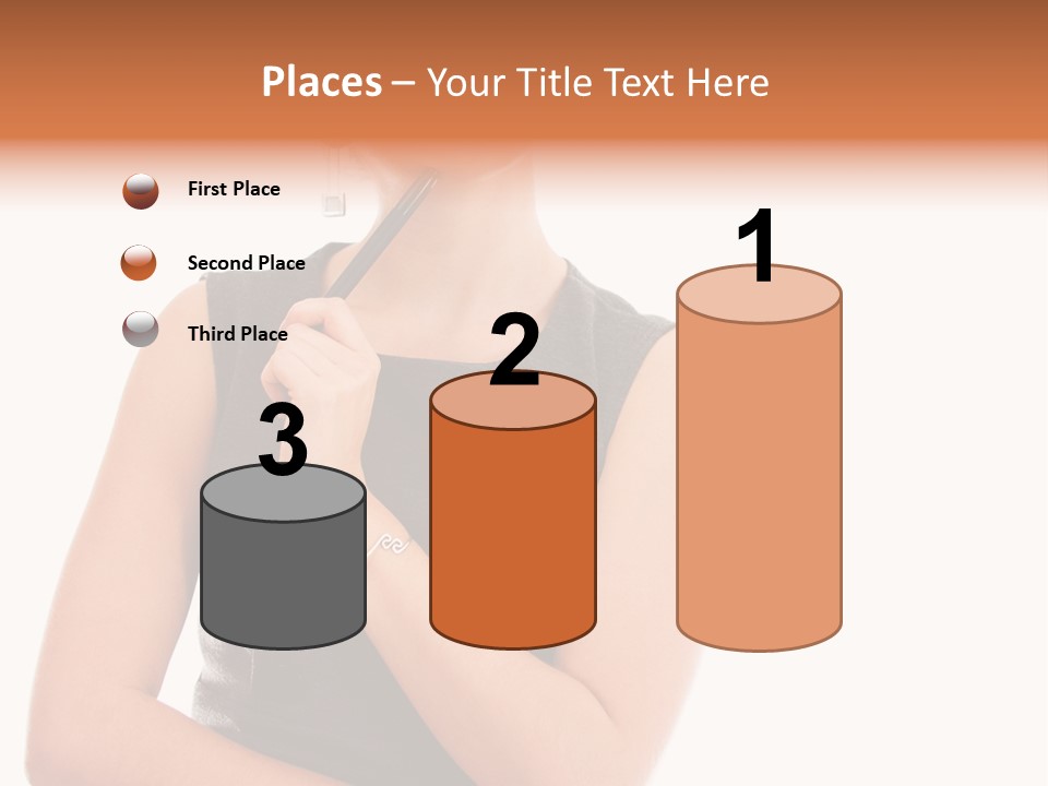 Professional Studio Pensive PowerPoint Template