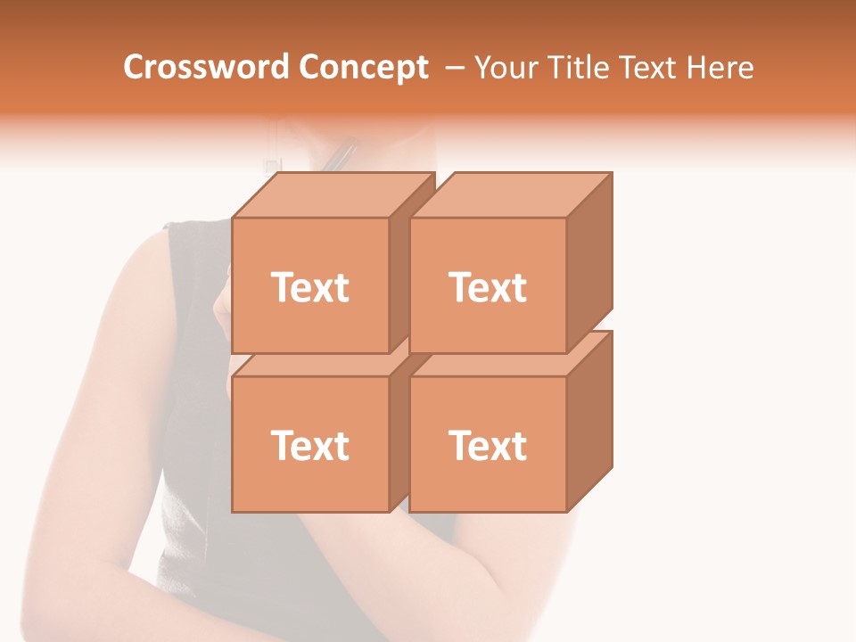 Professional Studio Pensive PowerPoint Template