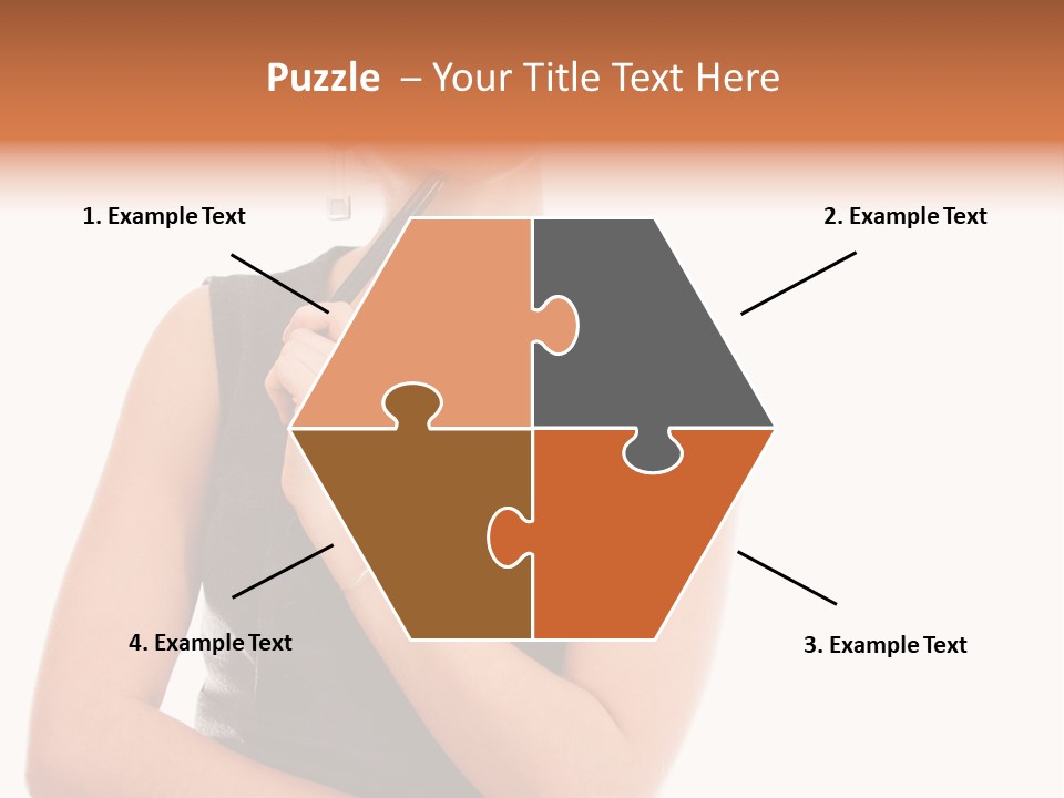 Professional Studio Pensive PowerPoint Template