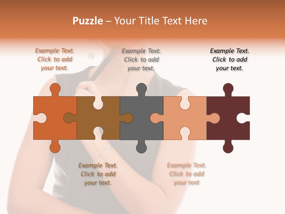 Professional Studio Pensive PowerPoint Template