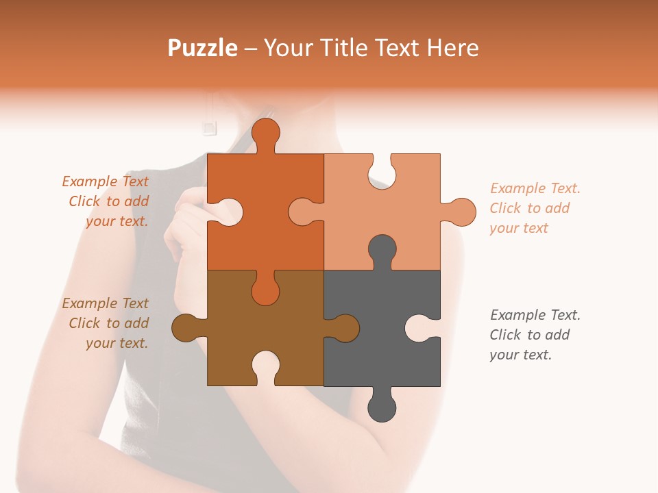 Professional Studio Pensive PowerPoint Template