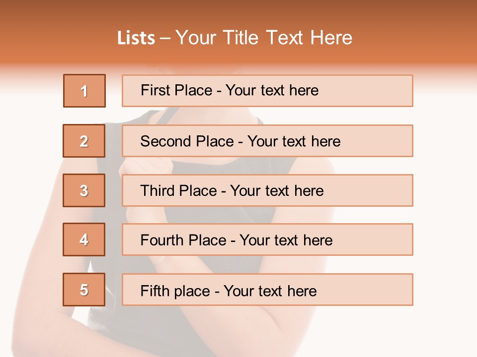 Professional Studio Pensive PowerPoint Template