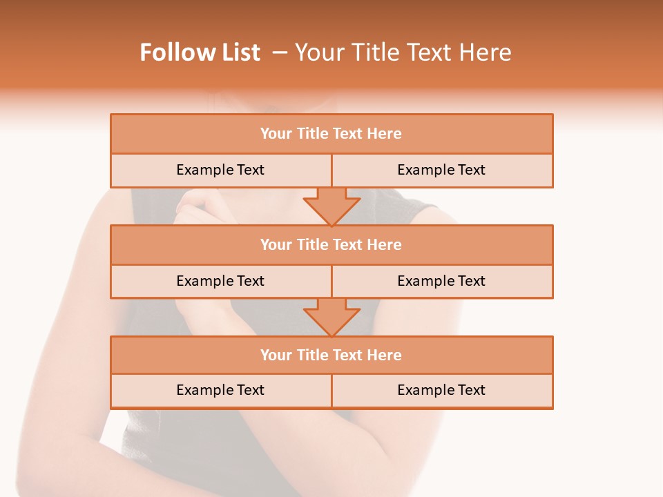 Professional Studio Pensive PowerPoint Template