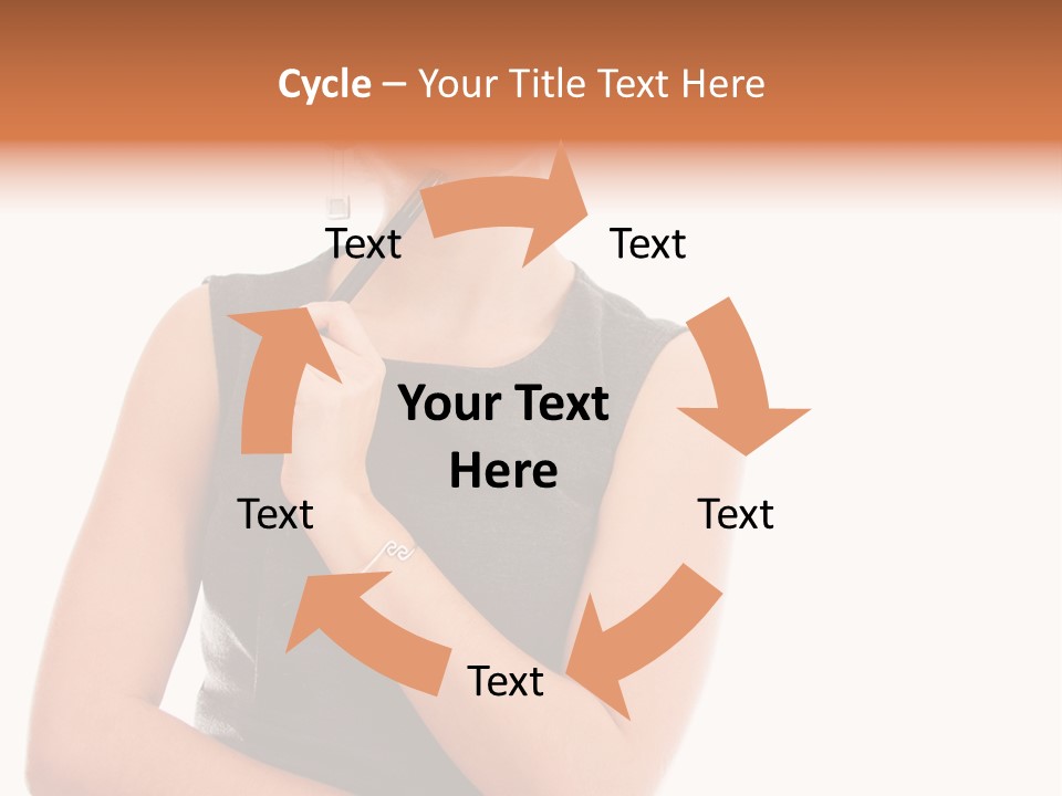 Professional Studio Pensive PowerPoint Template