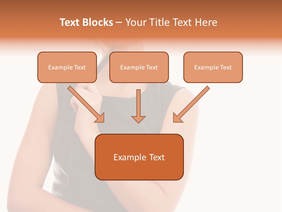 Professional Studio Pensive PowerPoint Template