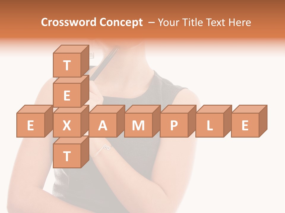 Professional Studio Pensive PowerPoint Template