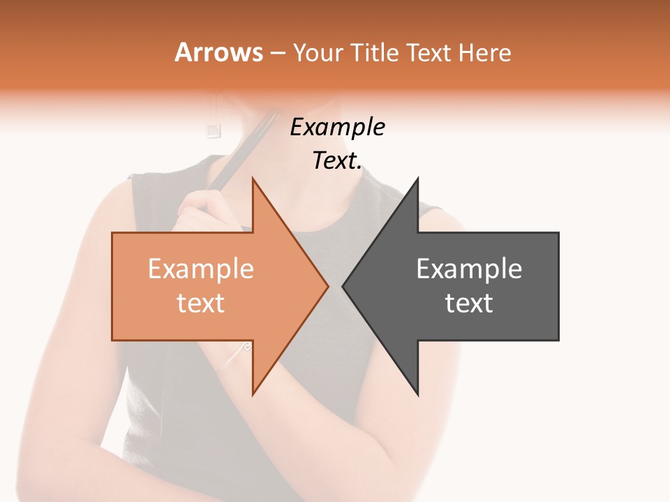 Professional Studio Pensive PowerPoint Template
