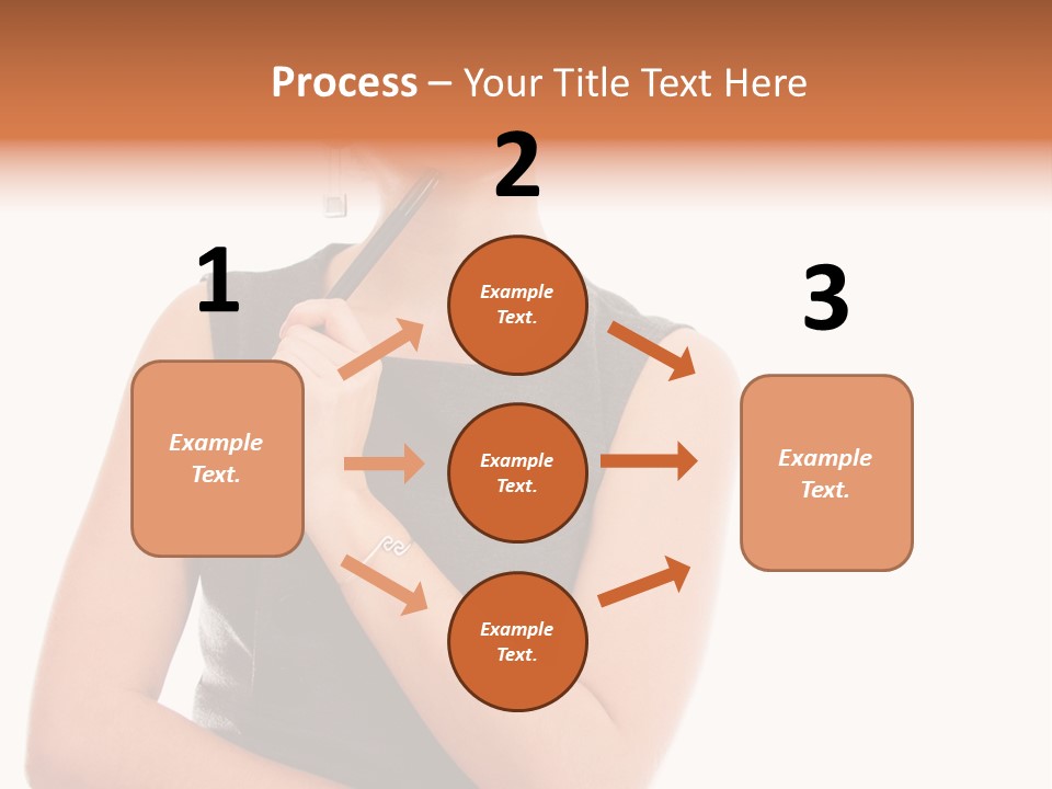 Professional Studio Pensive PowerPoint Template