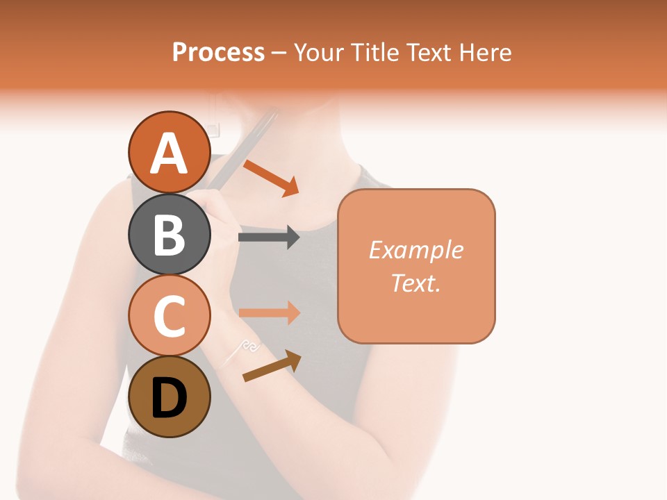 Professional Studio Pensive PowerPoint Template