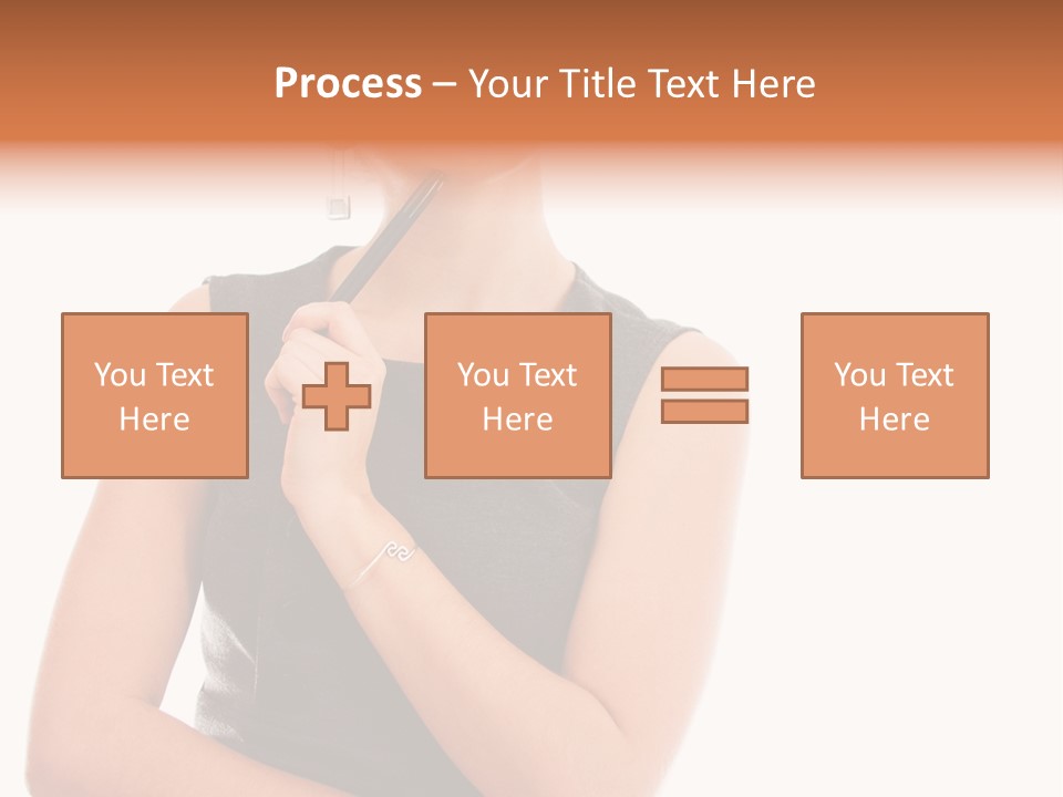 Professional Studio Pensive PowerPoint Template
