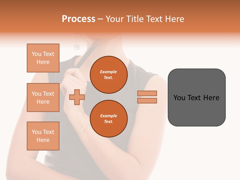 Professional Studio Pensive PowerPoint Template