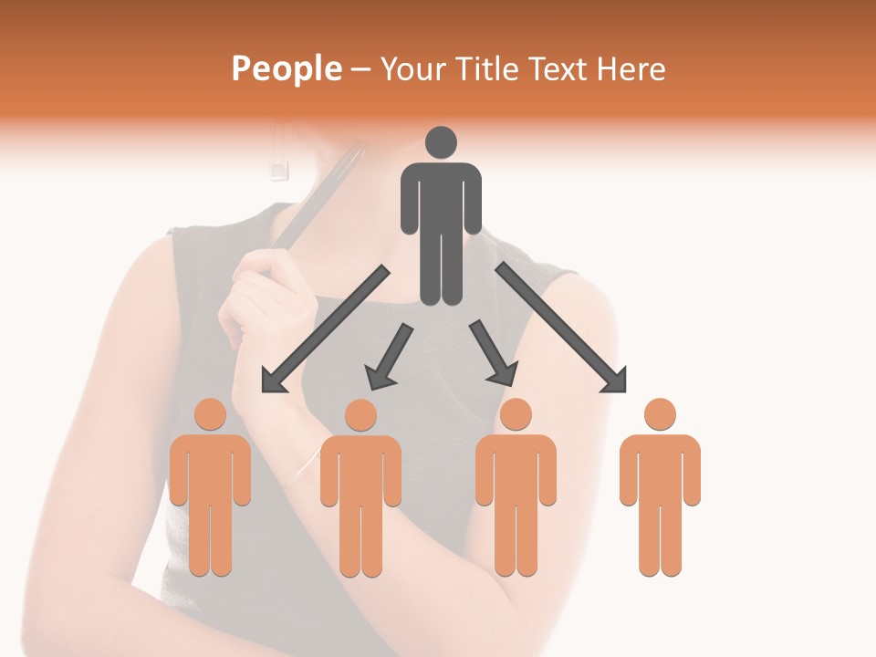 Professional Studio Pensive PowerPoint Template