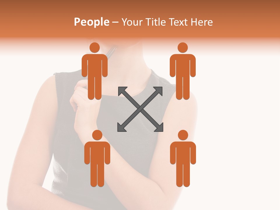 Professional Studio Pensive PowerPoint Template