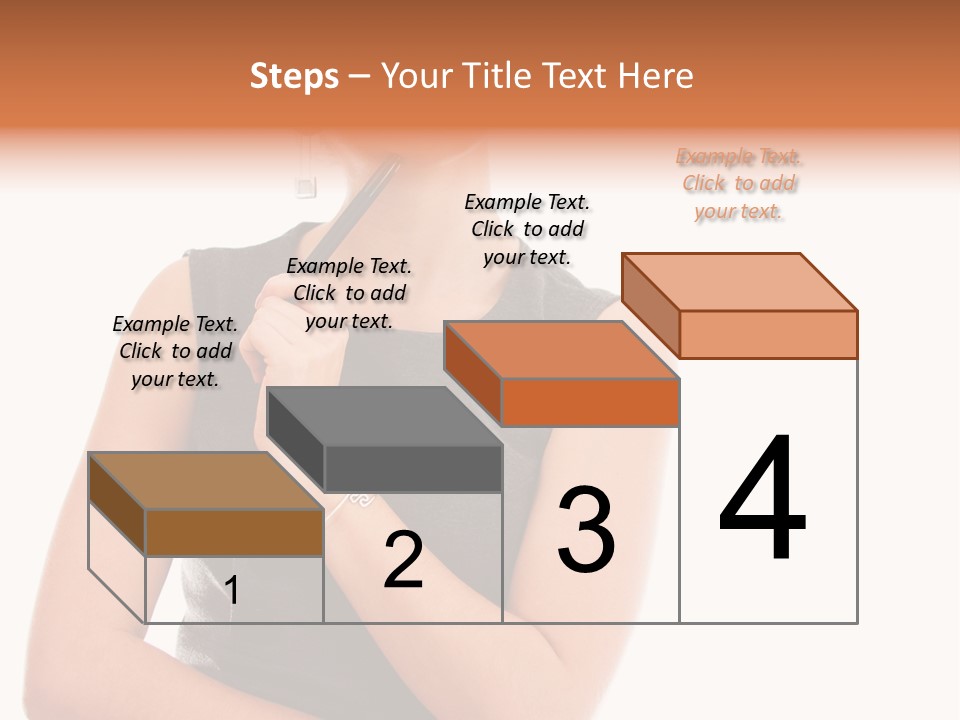 Professional Studio Pensive PowerPoint Template