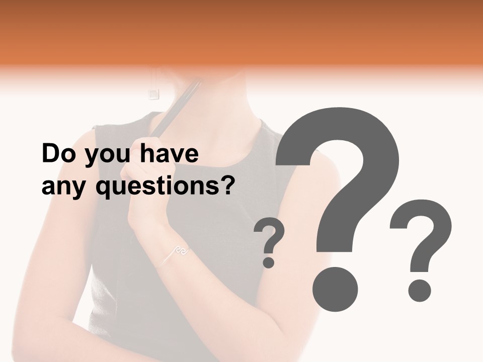 Professional Studio Pensive PowerPoint Template