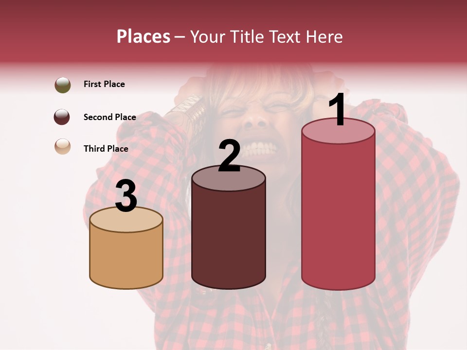 Woman Attractive Lovely PowerPoint Template