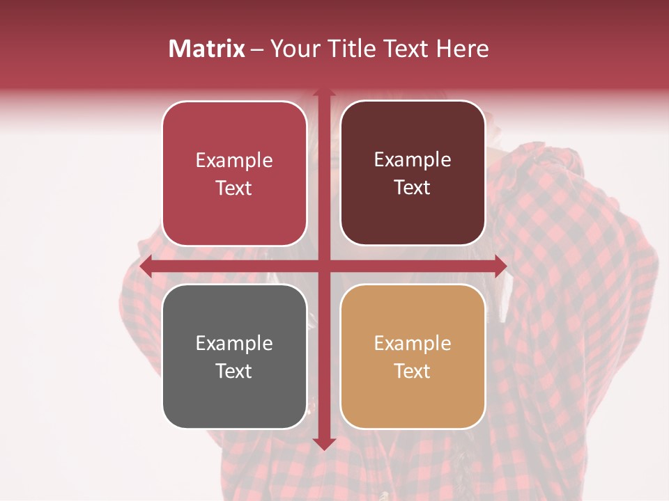 Woman Attractive Lovely PowerPoint Template